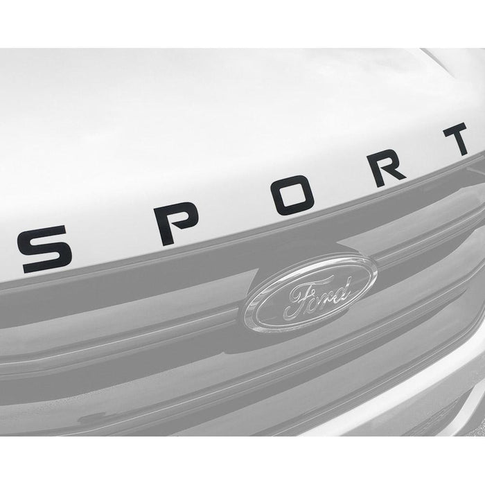 2015-2019 Ford Edge SPORT Hood Decal Sticker (Glossy Black)