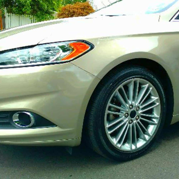 2013-2019 Ford Fusion Center Cap Decals (Glossy Black)