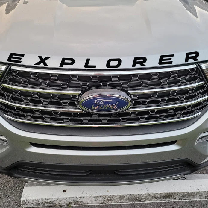 Installing Ford Explorer Hood Lettering Decal