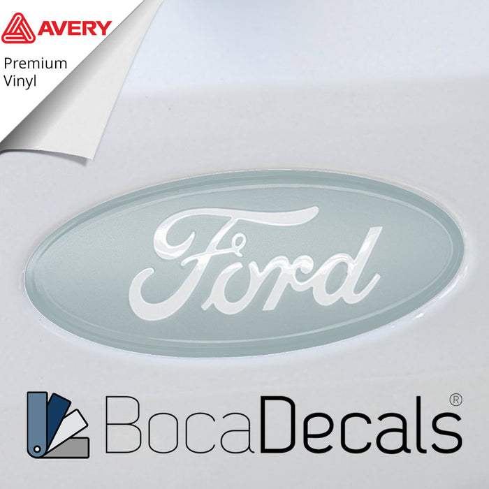 BocaDecals Emblem Insert Decal Overlay For 2026 Ford Bronco (Set of 1)