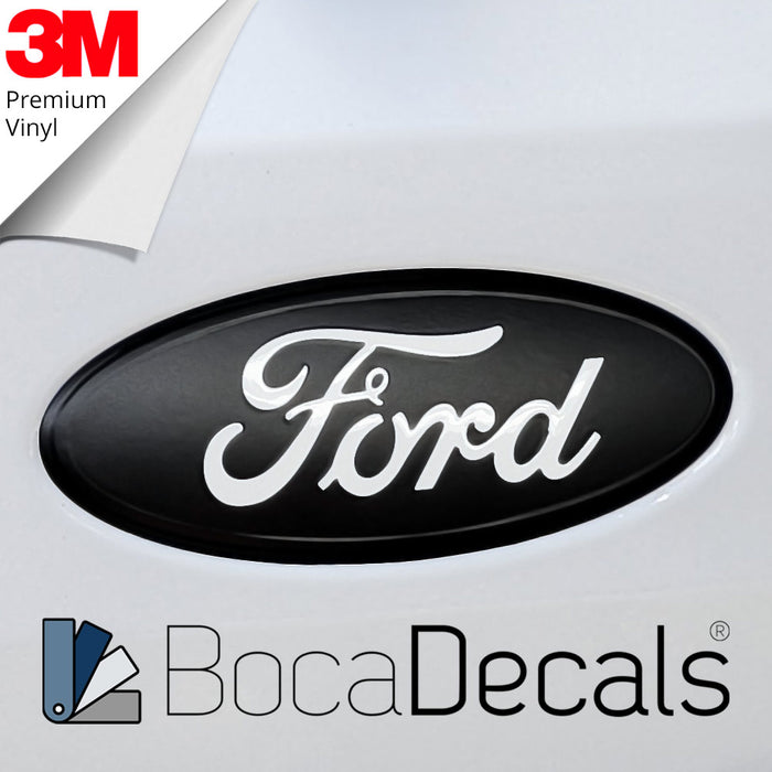 BocaDecals Emblem Insert Decal Overlay For 2026 Ford Bronco (Set of 1)