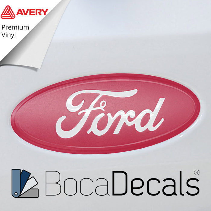 BocaDecals Emblem Insert Decal Overlay For 2026 Ford Bronco (Set of 1)
