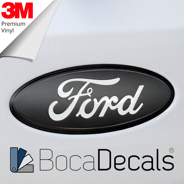 BocaDecals Emblem Insert Decal Overlay For 2026 Ford Bronco (Set of 1)