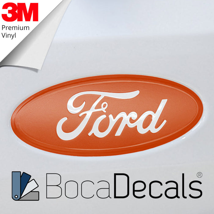 BocaDecals Emblem Insert Decal Overlay For 2026 Ford Bronco (Set of 1)