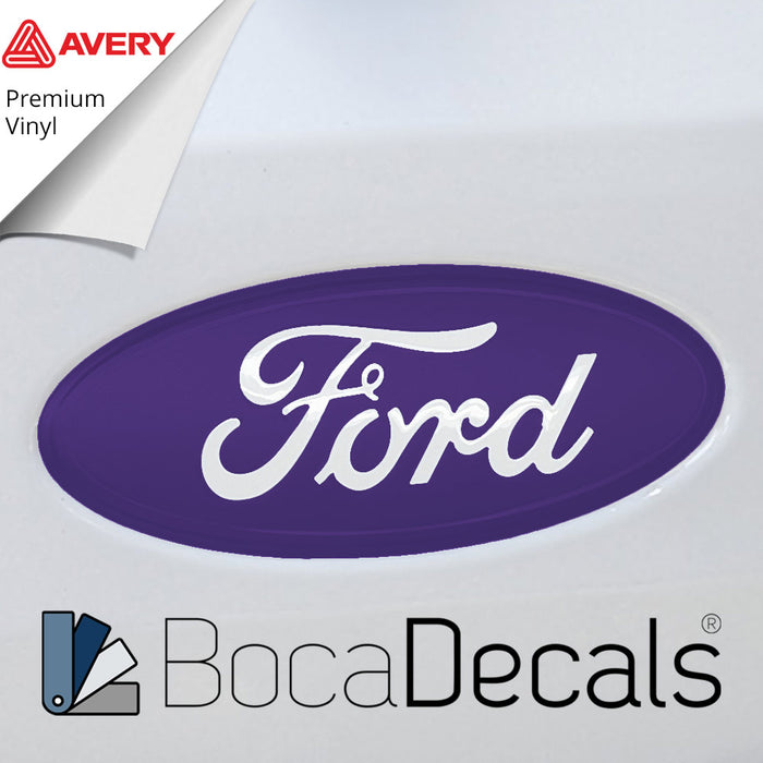 BocaDecals Emblem Insert Decal Overlay For 2026 Ford Bronco (Set of 1)