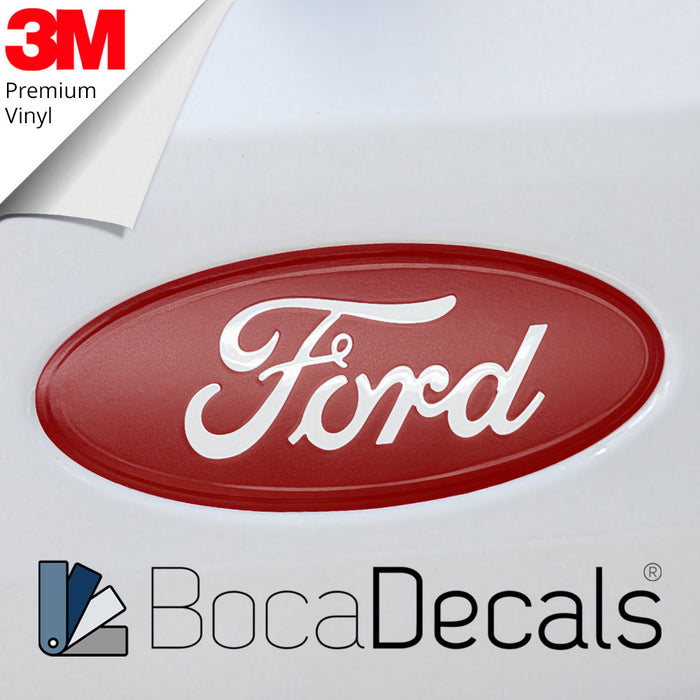 BocaDecals Emblem Insert Decal Overlay For 2026 Ford Bronco (Set of 1)