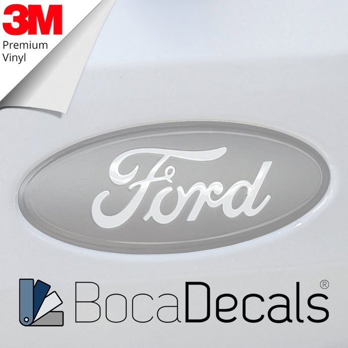 BocaDecals Emblem Insert Decal Overlay For 2026 Ford Bronco (Set of 1)