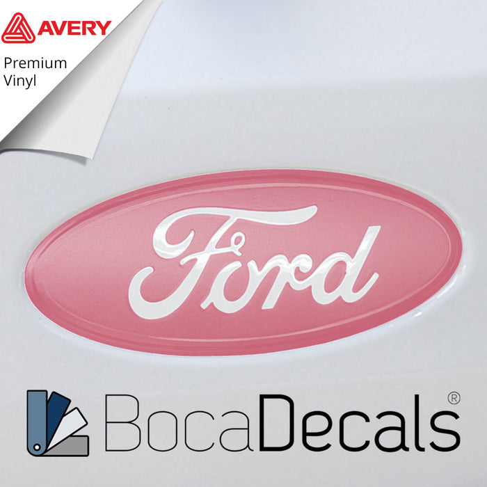BocaDecals Emblem Insert Decal Overlay For 2026 Ford Bronco (Set of 1)