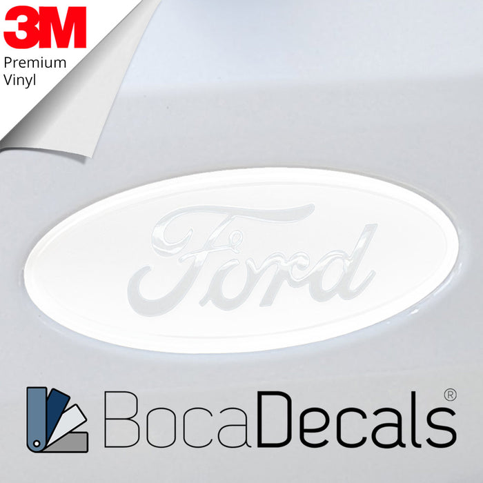 BocaDecals Emblem Insert Decal Overlay For 2026 Ford Bronco (Set of 1)