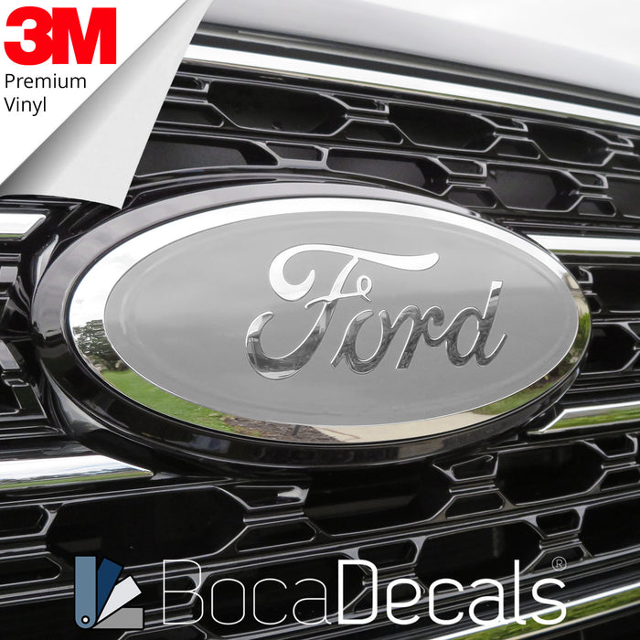 BocaDecals 2013-2020 Ford Fusion Logo Emblem Insert Overlay Decals