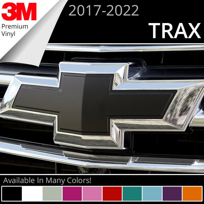 BocaDecals Emblem Overlay Insert Decals For 2017-2022 Chevy Trax (Set of 2)