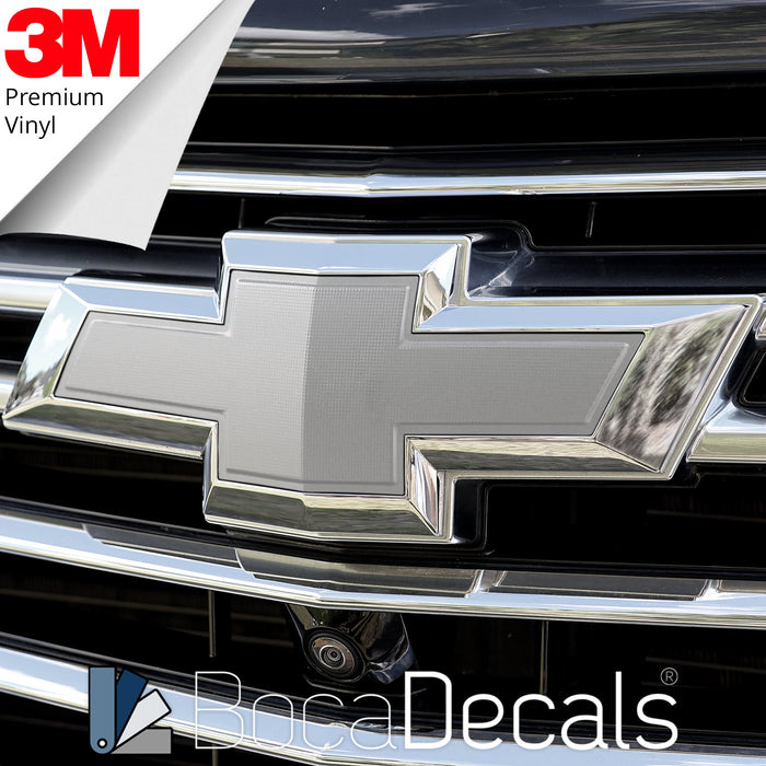BocaDecals 2018-2023 Chevy Traverse Emblem Overlay Insert Decals (Set of 2)
