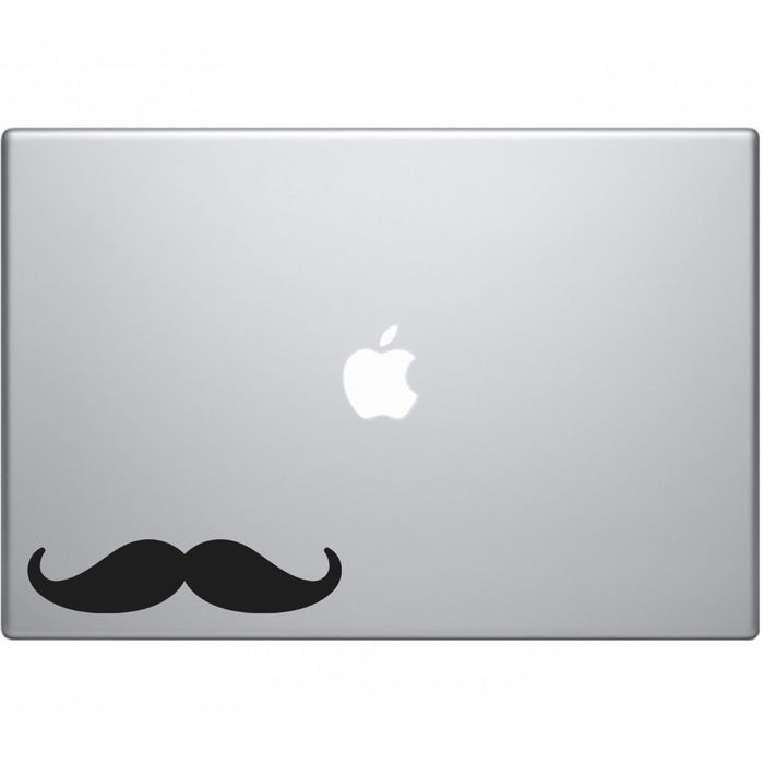 Laptop Mustache Decals