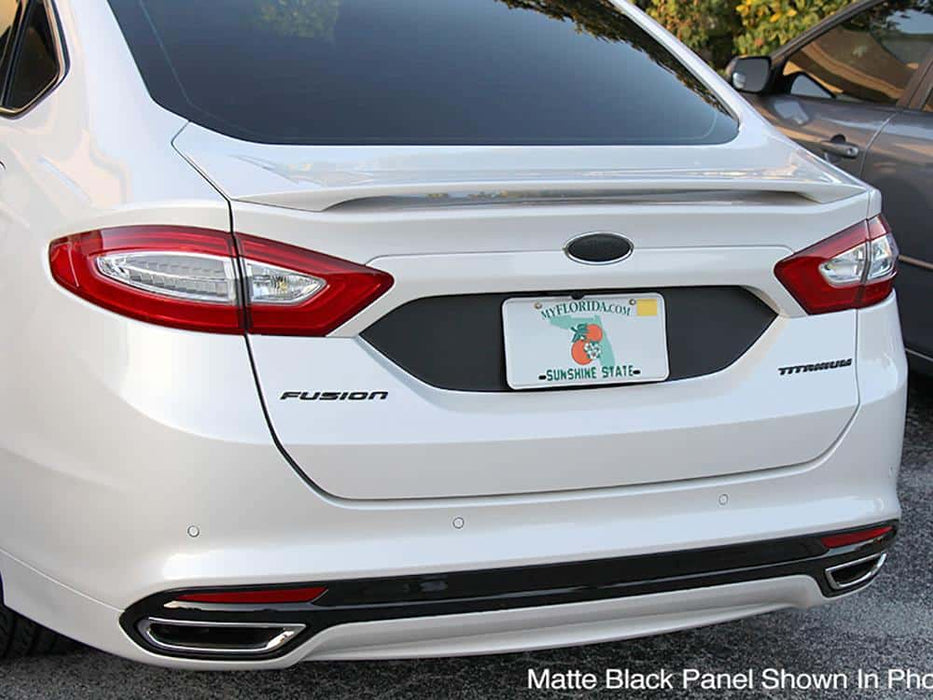 2013-2019 Ford Fusion Rear Decklid Blackout Panel (Gloss Black)